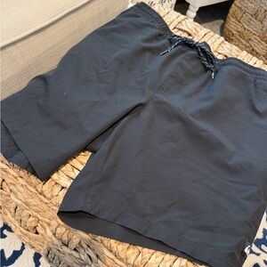 Quicksilver Black Drawstring Shorts